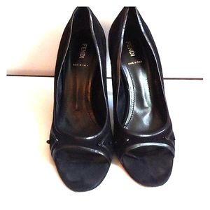 Vintage Fendi Open Toe Heels